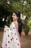 MG 483 Linen With Gold Jari Border Printed Whoesale Saree Suppliers In Mumbai